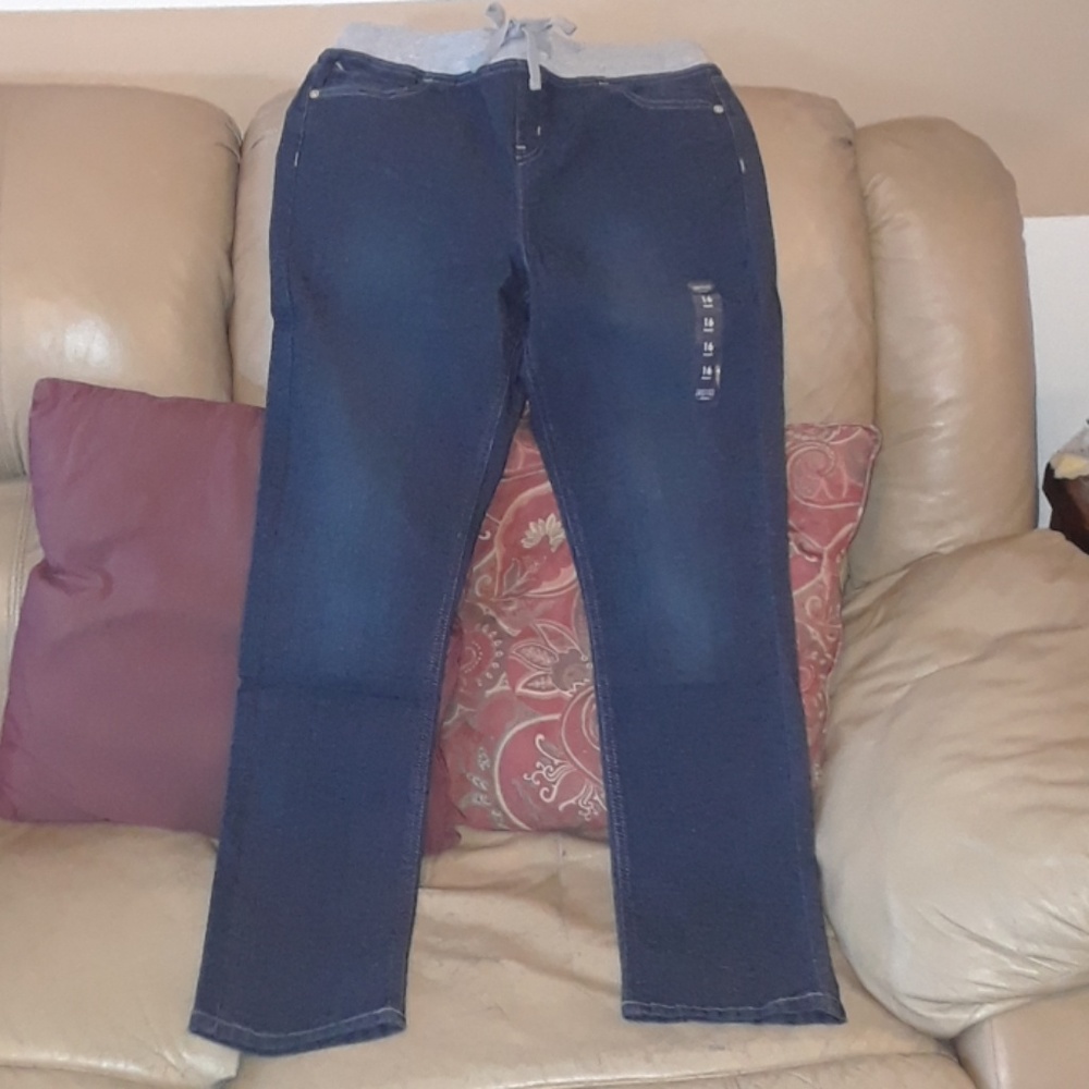 Girls Justice stretchy jegging jeans sz 16-Plus